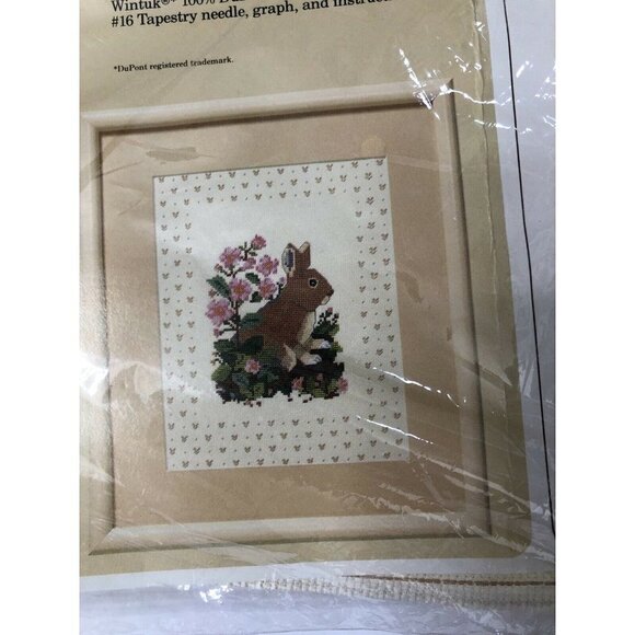 Creative Circle Primerose Patch Bunny Cross Stitch - Picture 2 of 5